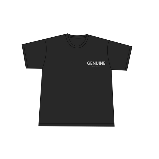 Signature T-Shirt (Black & Silver)