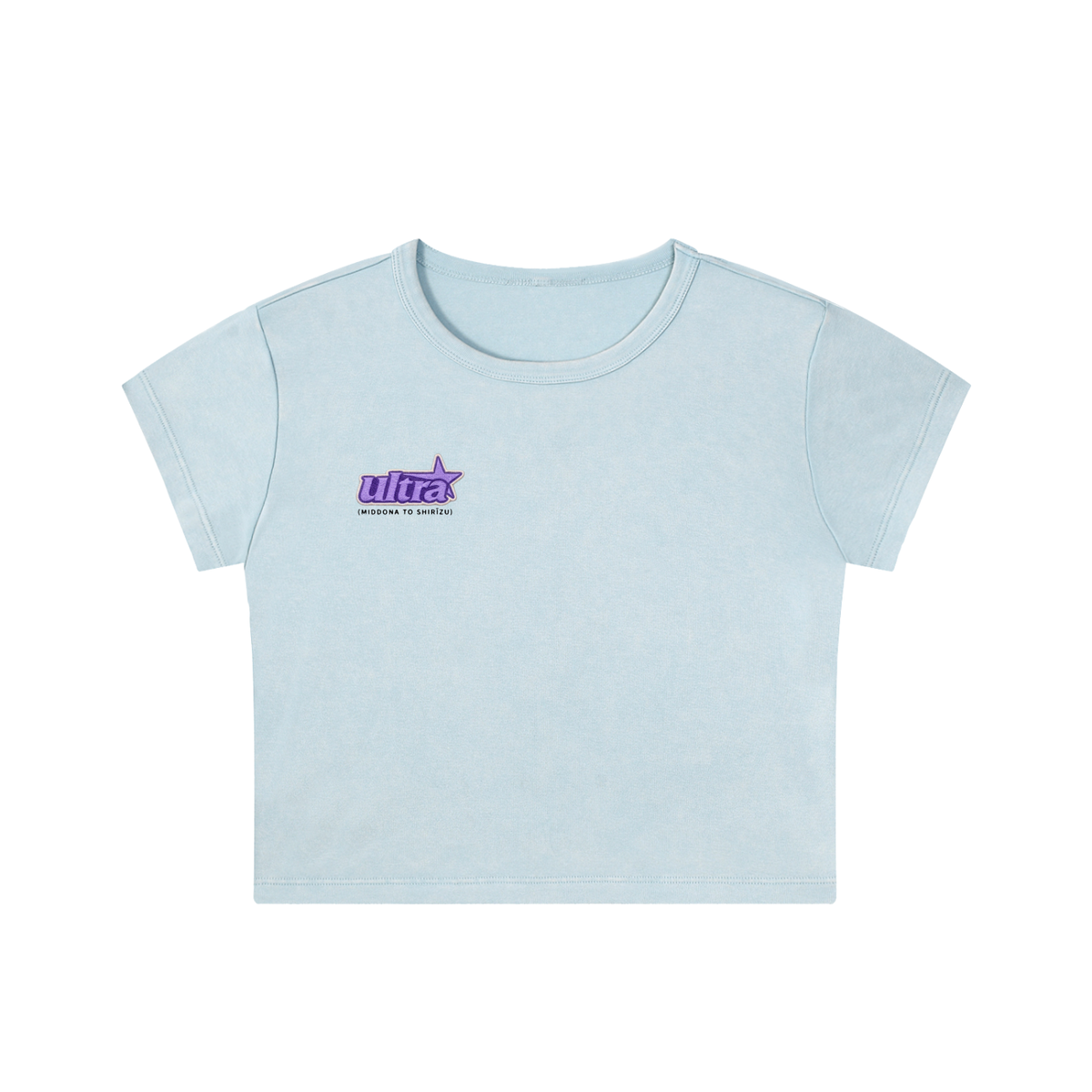 GENUINE MIDNIGHT Women’s Pegasus Crop Tshirt