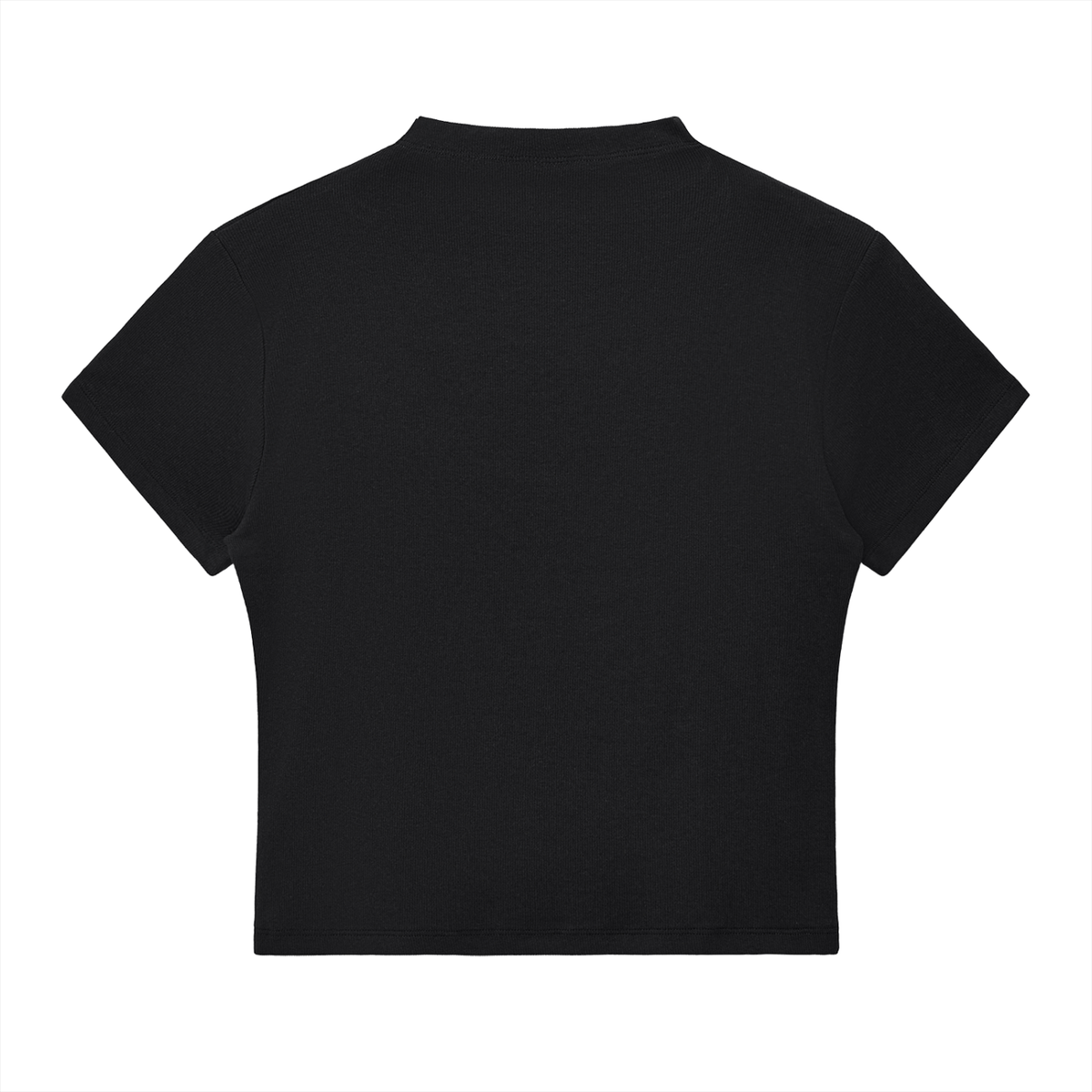 GENUINE MIDNIGHT Womens Essential Mock Neck T-Shirt